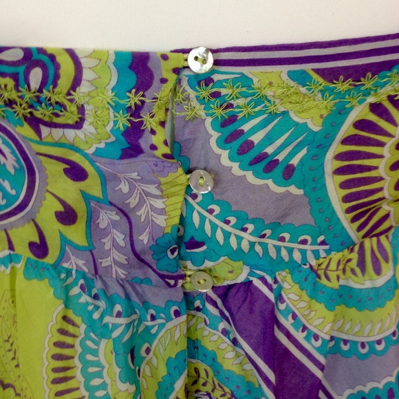 Vintage Joie Paisley Camisole Top - Picture 7 of 8